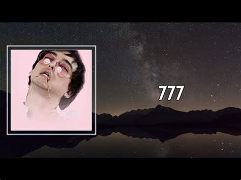 777 lyrics joji|Joji .